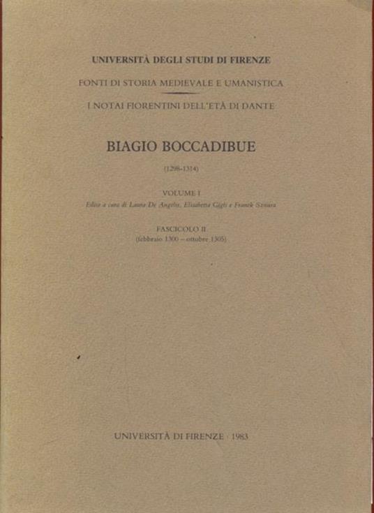 Biagio Boccadibue Vol. I fascicolo II - 2