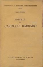 Postille al Carducci Barbaro