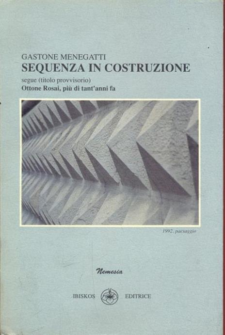 Sequenza in costruzione - 4