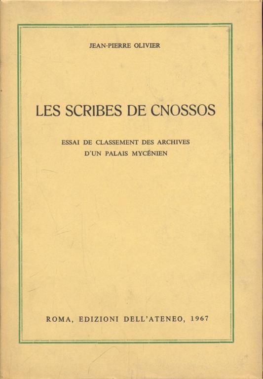 Les scribes de Cnossos - Jean Pierre - 10