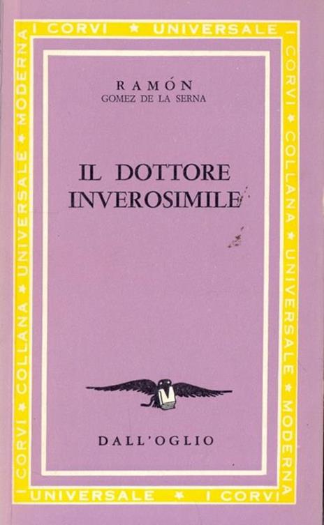 Il dottore inverosimile - Ramón Gómez de la Serna - copertina