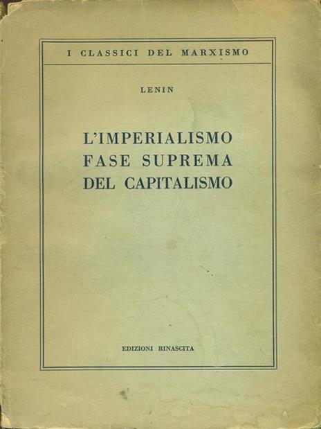 L' imperialismo. Fase suprema del capitalismo - Lenin - 9