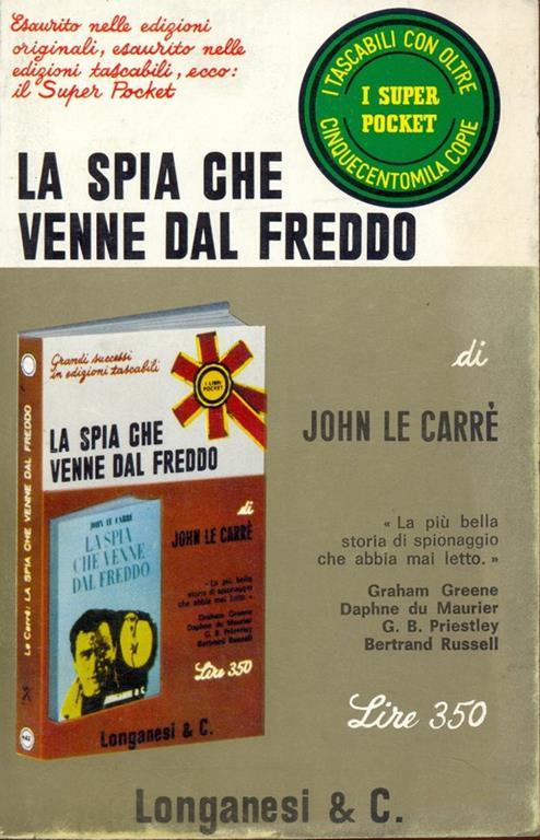 La spia che venne dal freddo - John Le Carré - copertina