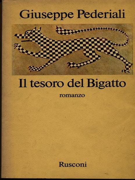 Il tesoro del Bigatto - Giuseppe Pederiali - copertina