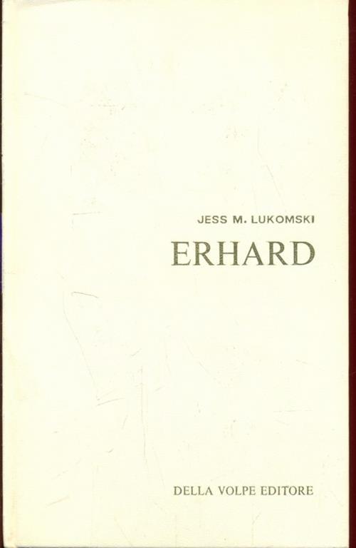 Erhard - copertina