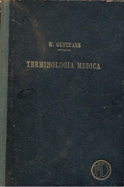 Terminologia medica - W. Guttmann - copertina