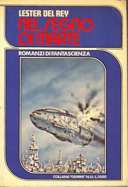 Nel segno di Marte - Lester Del Rey - copertina