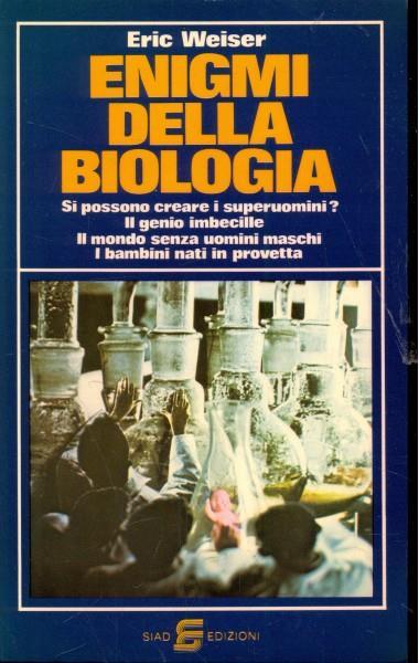 Enigmi della biologia - copertina