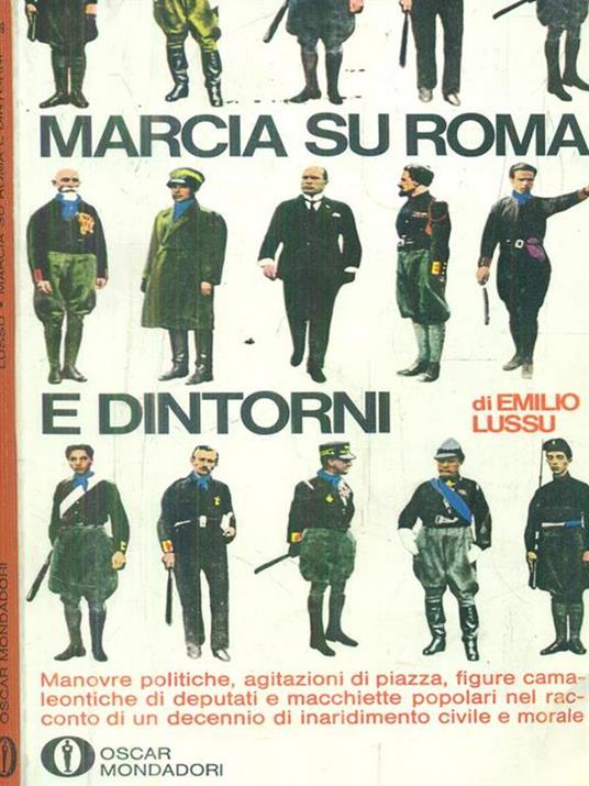 Marcia su Roma e dintorni - Emilio Lussu - copertina