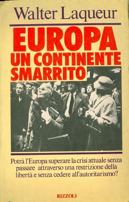 Europa un continente smarrito - Walter Laqueur - 4