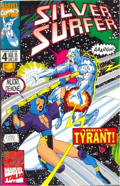 Silver surfer n, 4/agosto 1995 - copertina