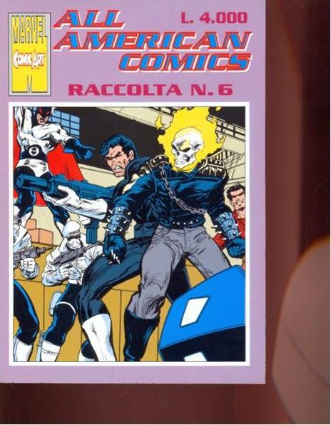 All American Comics. Raccolta n. 6 - copertina