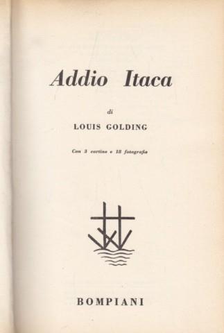 Addio Itaca - Louis Golding - 8