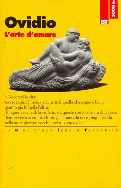 L' arte di amare - P. Nasone Ovidio - copertina