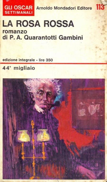 La rosa rossa - Pier Antonio Quarantotti Gambini - copertina