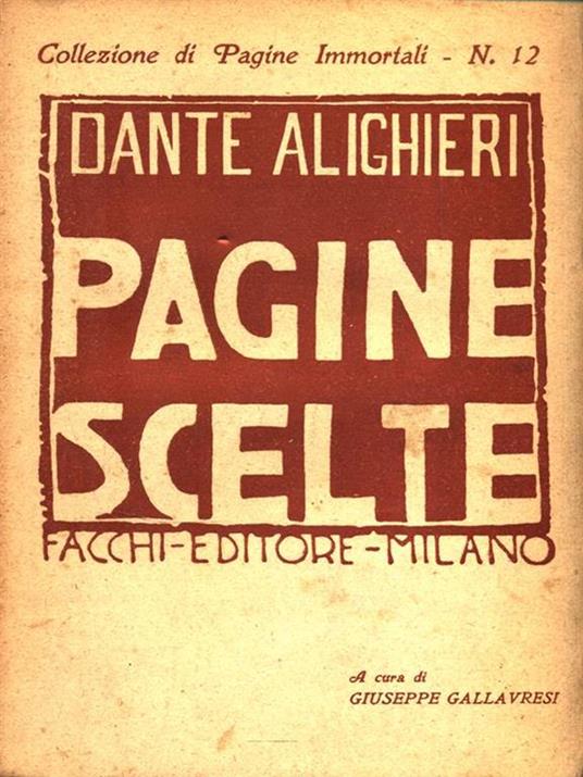 Prose scelte - Dante Alighieri - 9