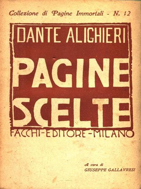 Prose scelte - Dante Alighieri - 4