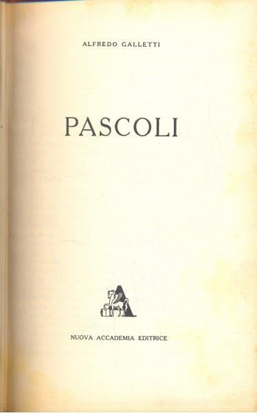 Pascoli - Alfredo Galletti - 3