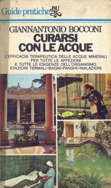 Curarsi con le acque - Giannantonio Bocconi - copertina