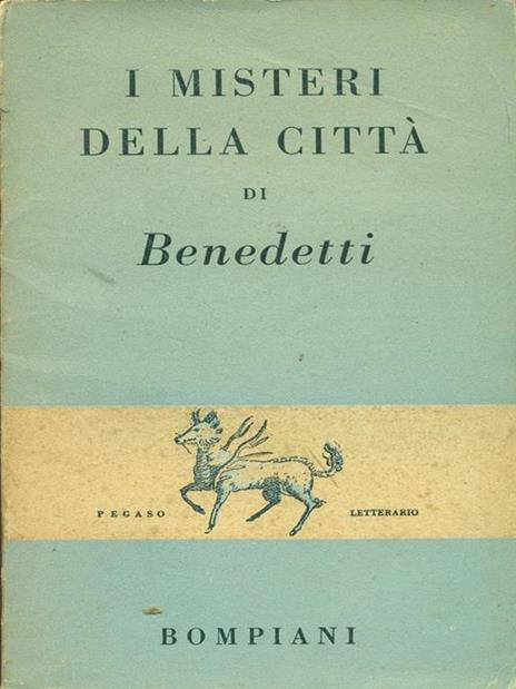 I misteri della città - Arrigo Benedetti - copertina