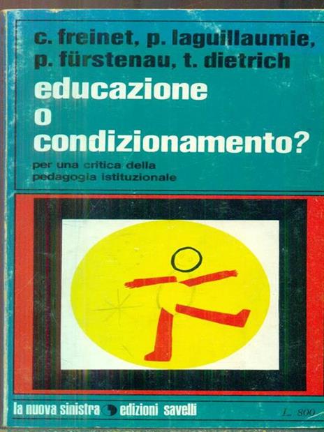 Educazione o condizionamento? - copertina