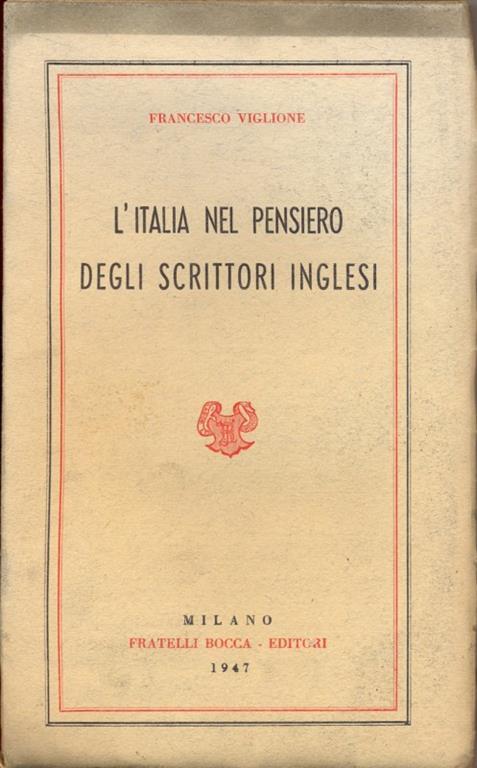 L' Italia nel pensiero degli scrittori Inglesi - 6