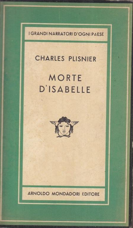 Morte d'Isabelle - Charles Plisnier - copertina