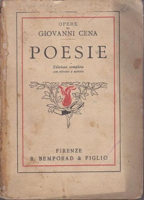 Poesie Edizione completa - Giovanni Cena - 4