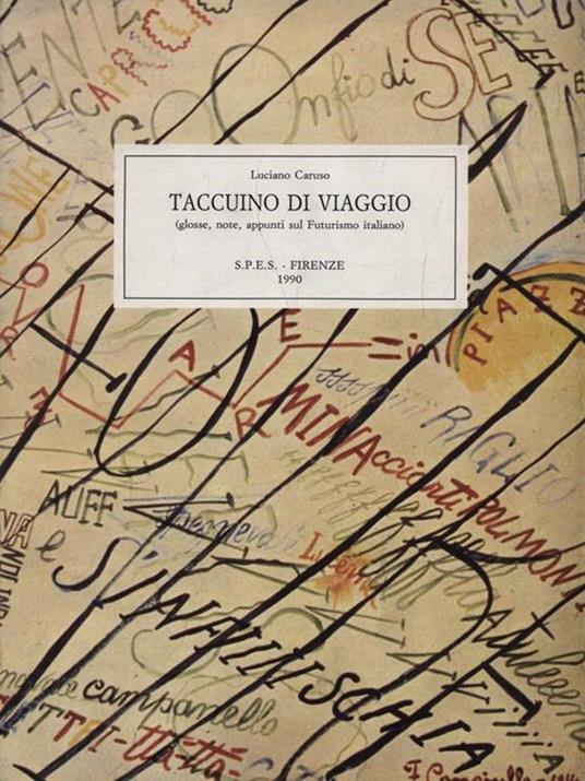 Taccuino di viaggio - Luciano Caruso - copertina