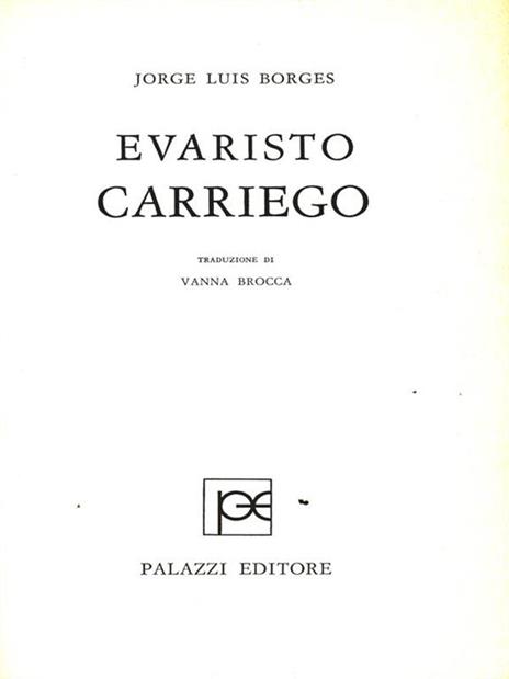 Evaristo Carriego - Jorge L. Borges - 4