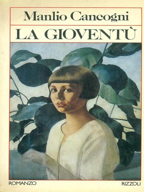 La gioventù - Manlio Cancogni - copertina