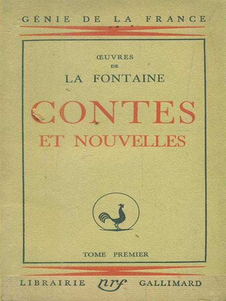 Contes et nouvelles. Tome premier - Jean de La Fontaine - 4