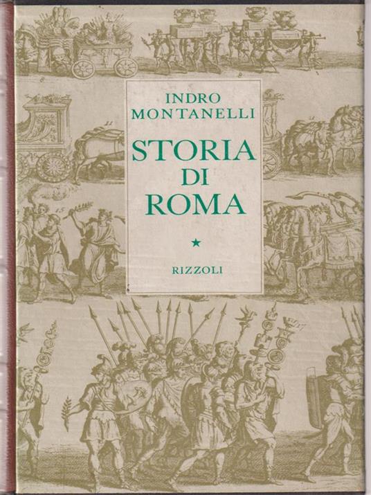 Storia di Roma - Indro Montanelli - copertina