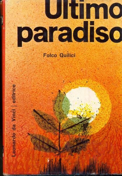 Ultimo paradiso - Folco Quilici - copertina