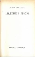 Liriche e prose