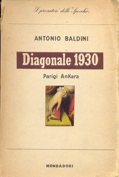 Diagonale 1930 - Antonio Baldini - copertina