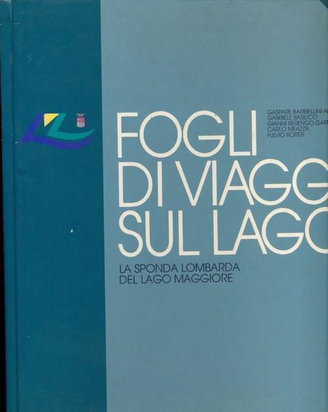 Fogli di viaggi sul lago - lingue italiana ed inglese - 4