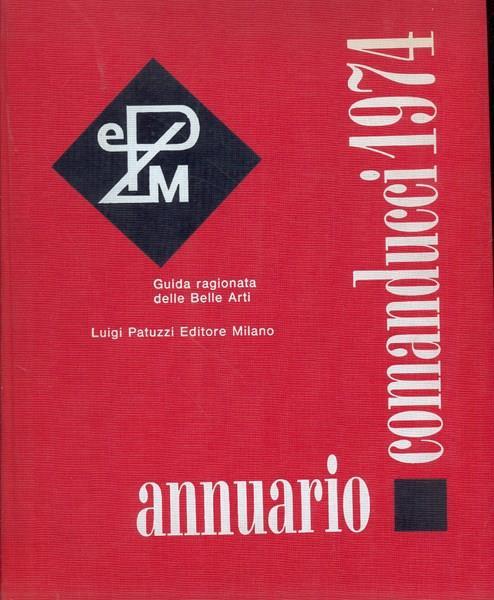 Annuario Comanducci 1974 - copertina