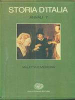 Storia d'Italia Annali 7 Malattia e Medicina