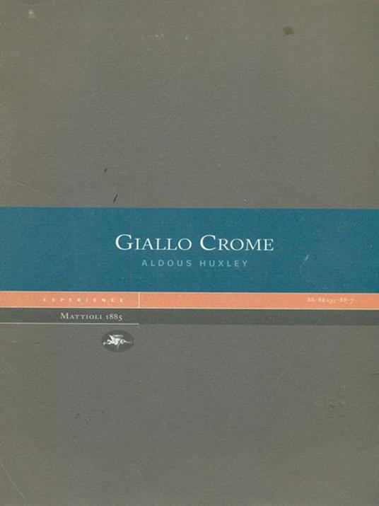 Giallo Crome - Aldous Huxley - copertina