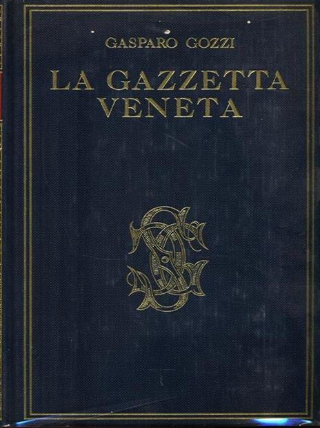 La gazzetta veneta - Gasparo Gozzi - copertina