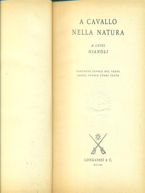 A cavallo nella natura - Luigi Gianoli - 2