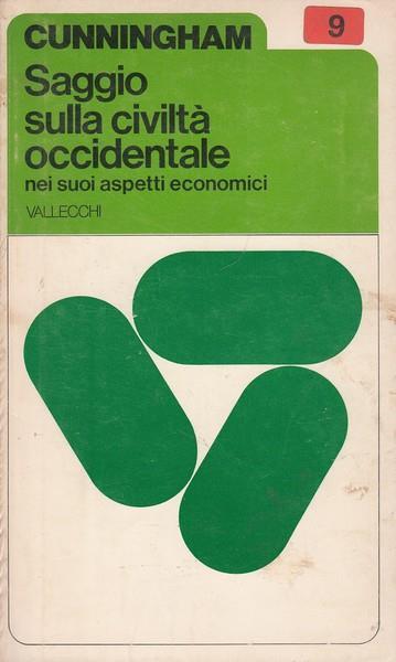 Saggio sulla civiltà occidentale nei suoi aspetti economici - William Cunningham - copertina