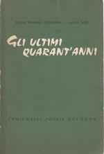 Gli ultimi quarant'anni