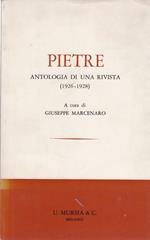 Pietre Antologia di una rivista