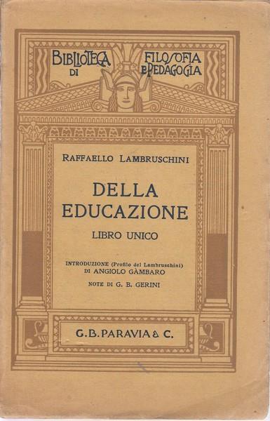 Della educazione - Raffaello Lambruschini - 3