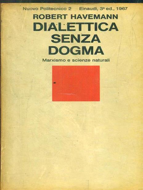 Dialettica senza dogma - Robert Havemann - copertina