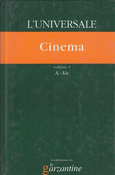 Cinema. 2 Volumi - copertina