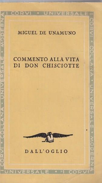 Commento alla vita di Don Chisciotte - Miguel de Unamuno - copertina