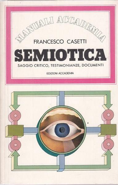 Semiotica - Francesco Casetti - copertina
